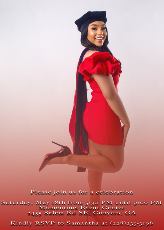 Graduation Flyer (Double-Sided)