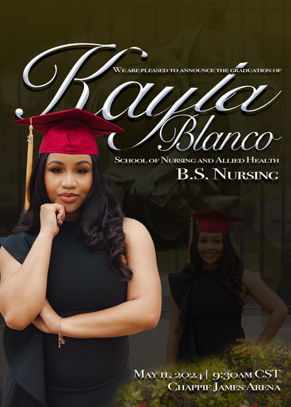 Graduation Flyer (One Sided)